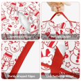 thumbnail image 6 of Red Christmas Snowman Pattern Toddler Nap Mats for Kids Preschool,50"x20" Sleeping Mat Bag or Kids,Toddler Sleeping Bag,Toddler Nap Mat or Daycare, 6 of 6