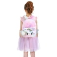 thumbnail image 2 of Mochila De Viaje Para NiñO Y NiñA, Mochila Con Cremallera Grande Con DiseñO De Unicornio De Dibujos Animados, Bola Colgante, 2 of 3