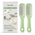 thumbnail image 1 of JUE-FISH JU-C09-0109-01 2Pcs Multi Purpose Cleaning Brush for Shoes Sink Wall Stains Removal Bristle, 1 of 5