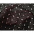 thumbnail image 4 of oneOone Silk Tabby Fabric Geometric & Floral Block Printed Fabric 1 Yard 42 Inch Wide, 4 of 4