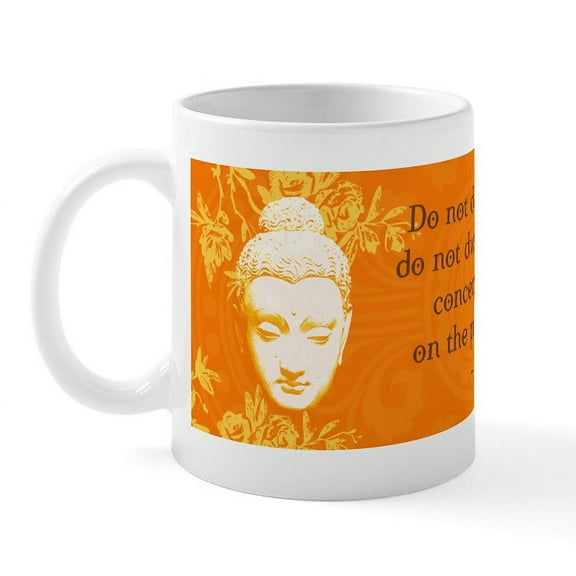 CafePress - Do Not Dwell... Mug - 11 oz Ceramic Mug - Novelty Coffee Tea Cup