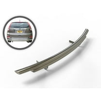 Vanguard VGRBG-1018-0237SS Stainless Steel Double Layer Rear Bumper Guard | Compatible with 07-11 Honda CR-V