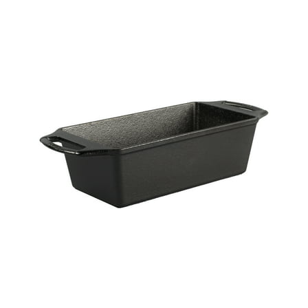Lodge 8.5" x 4.5" Loaf Pan, Seasoned Cast Iron