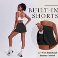 thumbnail image 5 of TRYSIL Women's Tennis Skirts High Waisted Athletic Golf Skirt Workout with Pockets,Size(XS-2XL), 5 of 7