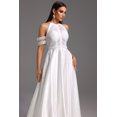 thumbnail image 3 of Vestido Bellabarnetten Hedit Halter sin mangas Pearl Maxi, 3 of 6