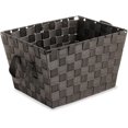 thumbnail image 1 of Whitmor 6581-1980-ESPR Small Woven Strap Tote, Espresso, 1 of 1
