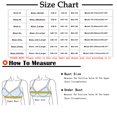 thumbnail image 3 of Women's Sports Bras 3-Pack Sports Bra Without Wire Free Support Yoga Running Vest Underwears Sports Bra Multicolor1 XL, 3 of 8