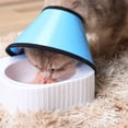 thumbnail image 3 of Pet Recovery Cone E-Collar for Cats Puppy Rabbit, Plastic Elizabeth Protective Collar Wound Healing Practical Neck Cover,For Small Medium Large Pets, 3 of 9