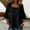 Black, variant on Cotton Linen Shirts 3/4 Sleeve for Women,lace Trim Lace Trim Blouse Flowy Tops for Women Plus Size Gauze Shirts for Women Womens Gauze Tops Summer Basic Blouse Square Neck,Black,L