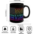 thumbnail image 3 of Funny Coffee Mug The Lord Is My Shepherd And He Knows I''m Gay Coffee Tea Cups Colors Homosexual Lesbian Elegant Ceramic Mugs Gifts for Dad Adults Family Retirement 11oz Black, 3 of 6