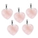 thumbnail image 5 of 5pcs Colgantes Preciosa De Cristal Collar De Rosado Hugo El collar pendiente, 5 of 6