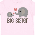 thumbnail image 4 of Inktastic Big Sister Elephant Girls Toddler T-Shirt, 4 of 5