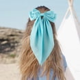 thumbnail image 3 of Large Hair Bows, 2PCS Satin Hair Ribbons Bow Hair Clips, Oversized Long Tail Hair Bow Barrette Satin Hair Bows Cute Hair Accessories for Women Girls, 3 of 7