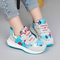thumbnail image 2 of Godom Kids Shoes Girls Glitter Sneakers Princess Fashion Casual Sports Shoes Soft Walking Shoe, 2 of 7