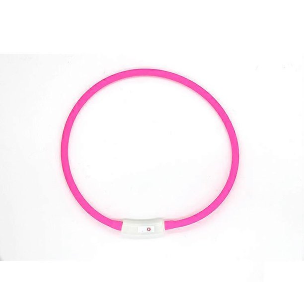 Suministros para mascotas Collar para perros con luz LED Collar para perros Collar para perros recargable por USB Collar para mascotas Collar para perros al aire libre para prevención de pérdidas, r