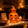 thumbnail image 4 of Kyusrd Pumpkin Lantern Lights for Halloween Decor,Battery Operated LED Pumpkin Hanging Decoration With Illuminated Face Suitable for Yard Decor, 4 of 7