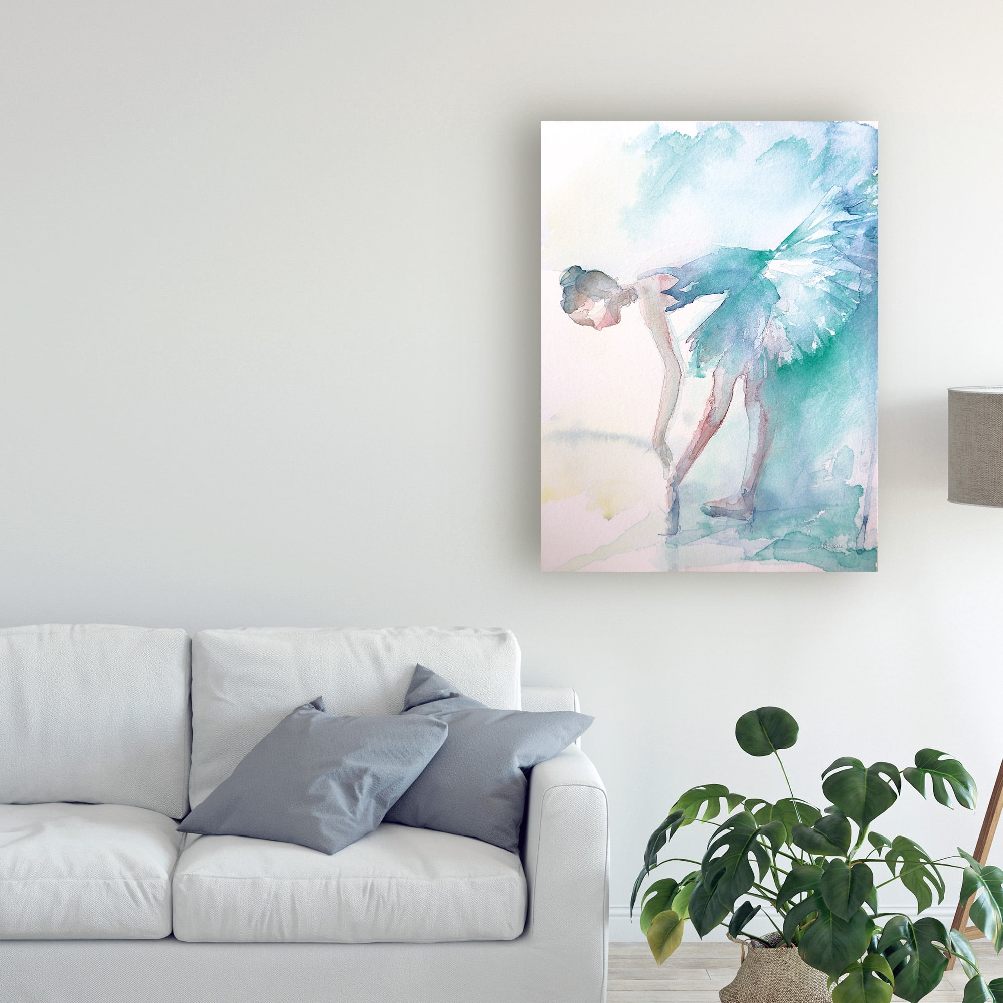 Trademark Fine Art 'Pointe Shoes' Canvas Art by Aimee Del Valle