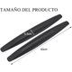 thumbnail image 2 of piezas de protectores de esquinas universales para parachoques de coche, tiras adhesivas antiarañazos, parachoques de coche negro, 2 of 5