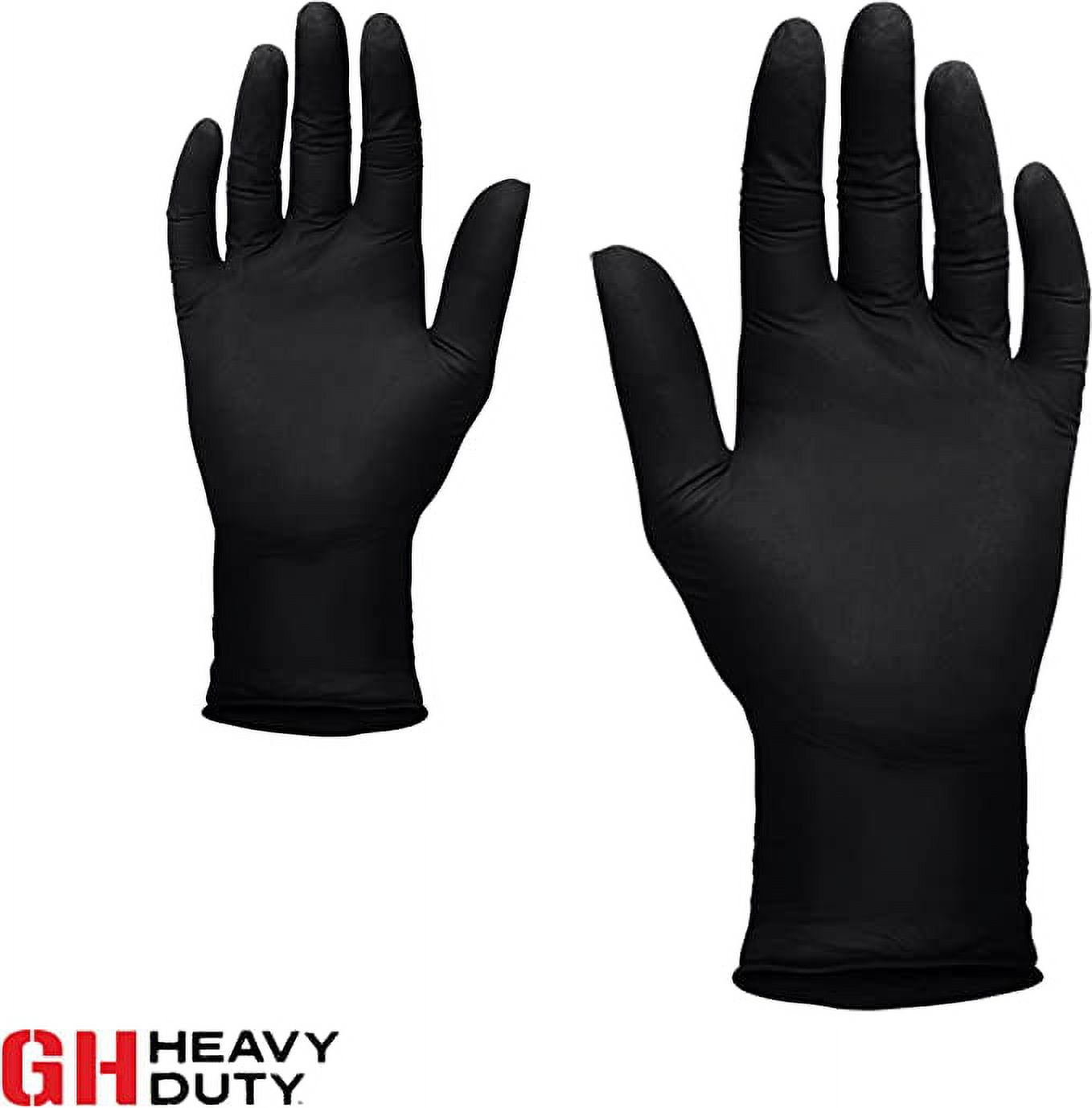 GH Heavy Duty Nitrile Gloves, Latex & Powder Free, 4mil 