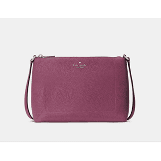 Kate Spade Sadie North South Black Saffiano Leather Crossbody Bag