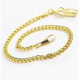 thumbnail image 2 of Pocket Watch Chains For Men, Vest Chain Accessories, Color: Gold, 2 of 5