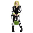thumbnail image 6 of Women's White and Black Stripe Blazer, 6 of 11