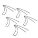 thumbnail image 1 of Cadena para hacer joyas Ticfox 5 piezas 1 m Cadena de Aluminio Cadenas de Metal, 1 of 12