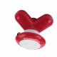 thumbnail image 4 of Mini masajeador eléctrico USB con vibración y mango para cuello y cuerpo completo (rojo), 4 of 14