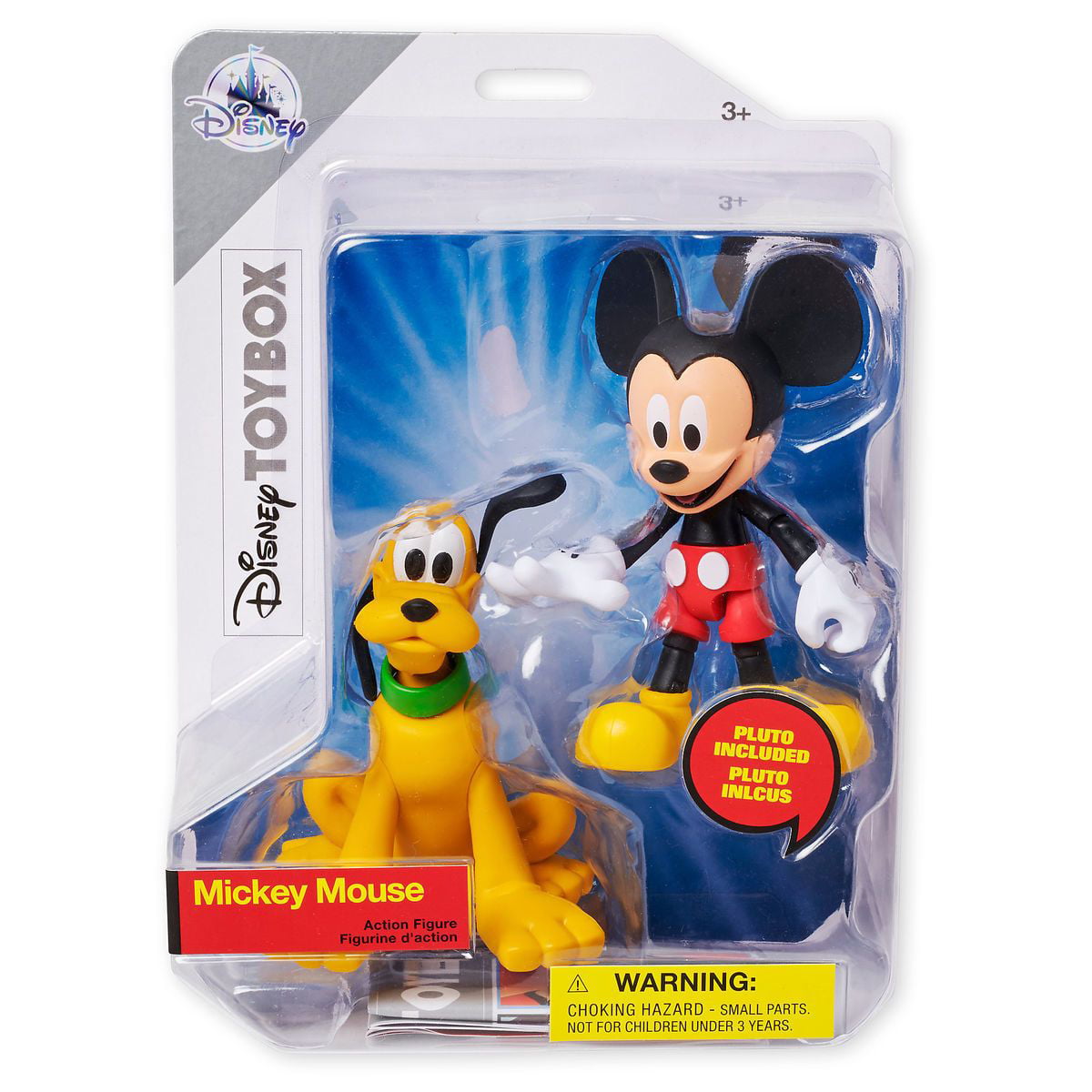 Details about   Disney Mickey Mouse and Pluto Action Figure Set Toybox