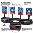thumbnail image 4 of Digital Target, Electronic Shooting Target for Nerf, Kids Target Shooting Game - Black, 4 of 9