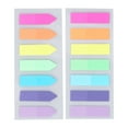 thumbnail image 1 of 10 Ensembles d'Onglets d'Index Collants Auto-Adhésif Réutilisables 7 Couleurs Tête Plate Tête Fléchée Deux Styles Animaux Autocollant Note Onglets, 1 of 8