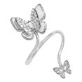 thumbnail image 2 of Exquisito anillo de nudillo abierto Decoración de dedos Mujeres Creative Women Ring, 2 of 5