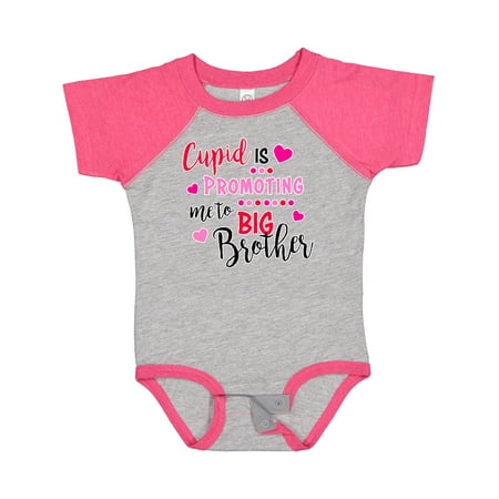 

Inktastic Cupid is Promoting Me to Big Brother Gift Baby Boy Bodysuit