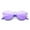 Purple, variant on Newbee Fashion - One Piece Oversized Rimless Sunglasses Transparent Clear Candy Color Cateye Sunglasses