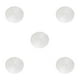 thumbnail image 2 of Tapete Antideslizante Yuarrent Manteles Individuales Redondos Blanco, 2 of 6