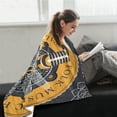thumbnail image 3 of Manta de franela ligera y acogedora con diseño de libélula y micrófono popular para sofá, 50 x 60 pulgadas, estilo vintage, personalizada, suave y cálida, para cama, sofá y silla, 3 of 7