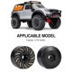 thumbnail image 4 of Vogacara 2 uds 1/10 rueda de montaje hexagonal RC pieza de actualización adaptador fuerte de latón para Trx4 RC pieza de coche RC accesorios Kits de construcción modelo, 4 of 6