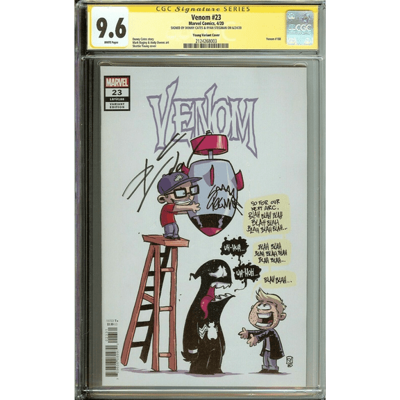 Venom #23 CGC SS 9.6 Signed Donny Cates & Ryan Stegman