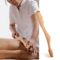 thumbnail image 4 of Wooden Scraping Stick, 2 Bevel Tool Gua Sha Tool Massage Slippy Comfortable Fit Curve  For Home For Massage Parlour, 4 of 8