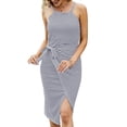 thumbnail image 2 of Vestido sin mangas,Vestido casual sin mangas para mujer, vestido sin mangas a rayas, vestido de verano, eficiencia óptima, 2 of 6