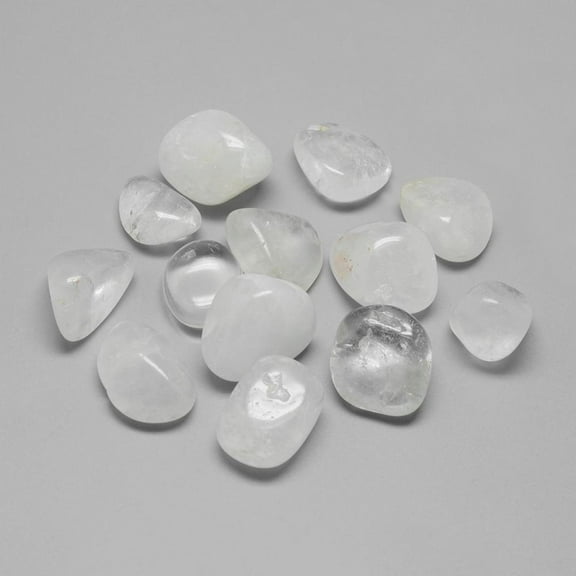 Natural Quartz Beads Tumbled Stone Healing Stones for 7 Chakras Balancing Therapy No Hole/Undrilled 15~30x10~25x5~20mm 120pcs/1000g