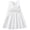 White, variant on Krdevn Girls Summer Dresses V Neck Casual Dress for Toddlers Elastic Waist Breathable Comfortable Outfit for Daily Wear,2-3 Years