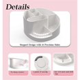 thumbnail image 5 of Nail Drill Holder 18 Hole Nails Drill Bit Holder White, 5 of 5