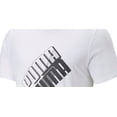thumbnail image 3 of Puma Mens Logo Crewneck Graphic T-Shirt, 3 of 3