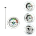 thumbnail image 5 of CIMAXIC 1Pc Soil Thermometer Compost Thermometer Waterproof Thermometer (Colorful),20.28"X2.13"X2.13", 5 of 5
