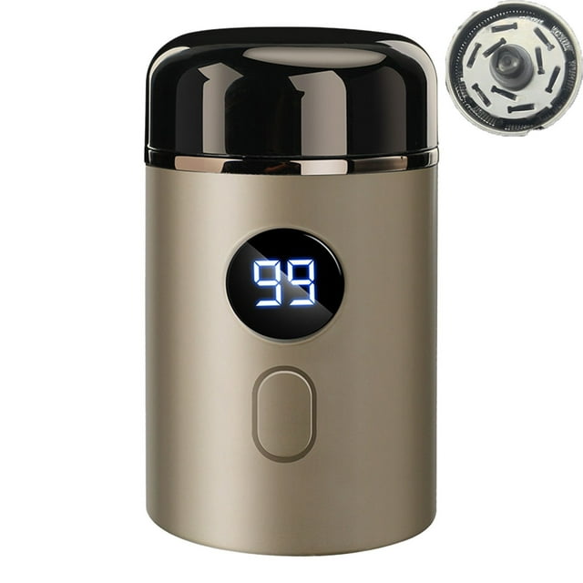 Mini Shaver for Men 3 Items Or Less Shaving Stick for Cuts Lightweight Aluminum Alloy Beard Self Cut System Hc4250 Replacement Combs Trimmer Portable Design for Side Burns Haircut Mens