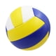 thumbnail image 2 of Voleibol Tamaño 5 Juego de Playa Voleibol Entrenamiento Voleibol Recreativo Juego Suave Voleibol Blanco azul amarillo, 2 of 9