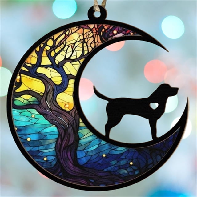 Nilvkv Dogs Cats Hanging Decorations Small Animals Commemorative Sunshine Halloween Christmas Hanging Decorations