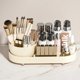 thumbnail image 2 of Rotating Makeup Organizer Vanity Cosmetic Brush Holder 360 Degree Spin Storage Box without Lid - Bei, 2 of 4
