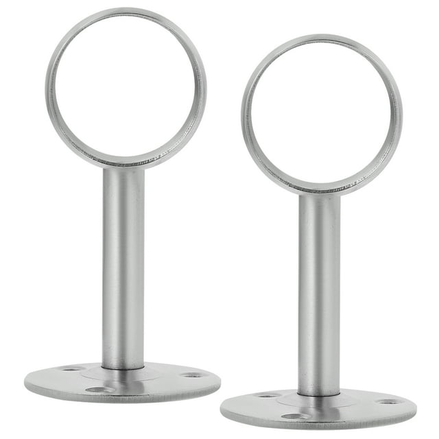 SHISUYAN 2 Pcs Support de Tringle de Douche en Acier Inoxydable Levier de Suspension